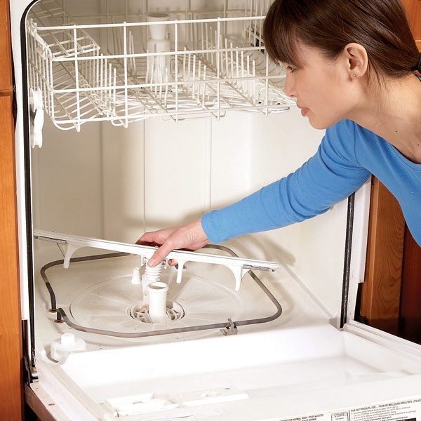 How to restart the dishwasher