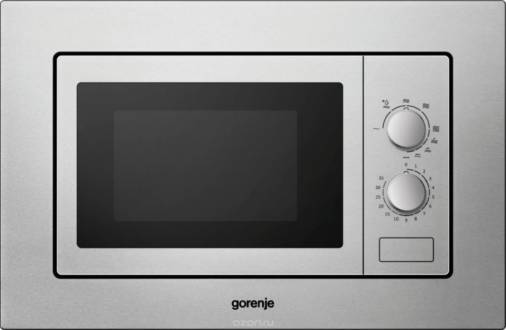 Built-in microwave oven - dimensions and features of built-in microwave with brief characteristics