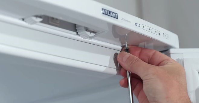 Instructions: how to remove the top cover of the refrigerator with your own hands and what is needed for this