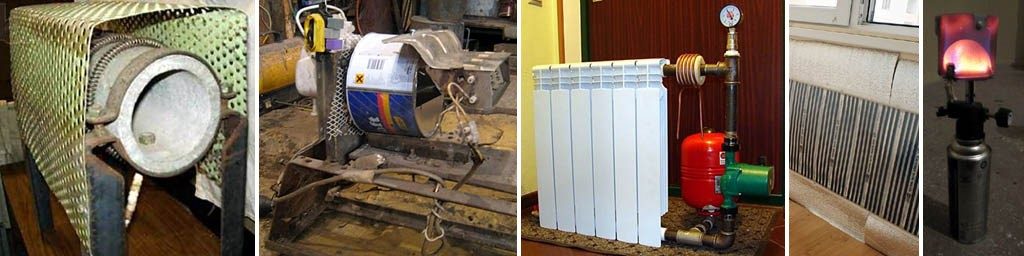 Step-by-step instruction: how to make a heater yourself