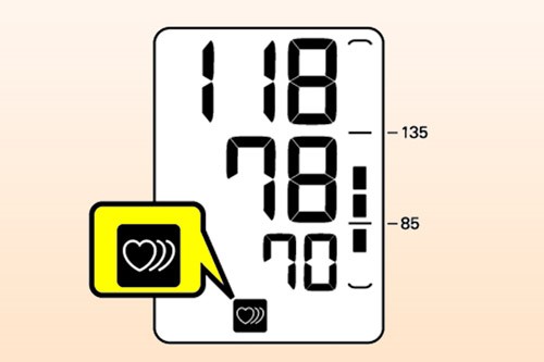 How to decipher the readings of the tonometer? What do the numbers and icons mean?