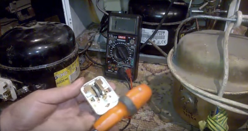 How to start a jammed refrigerator compressor without a relay - features of a relay device and compressor