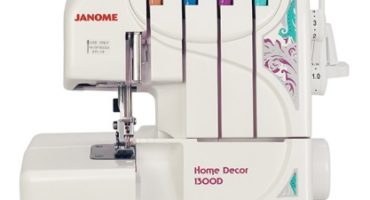 Tinjauan overlock Janome: ciri dan ciri model