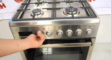 Oven gas cabinet - do-it-yourself installation